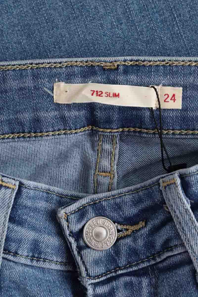 Slim Levi's  Bleu