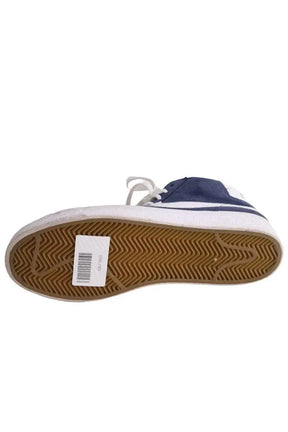 Baskets Nike Blazer Bleu en Tissu