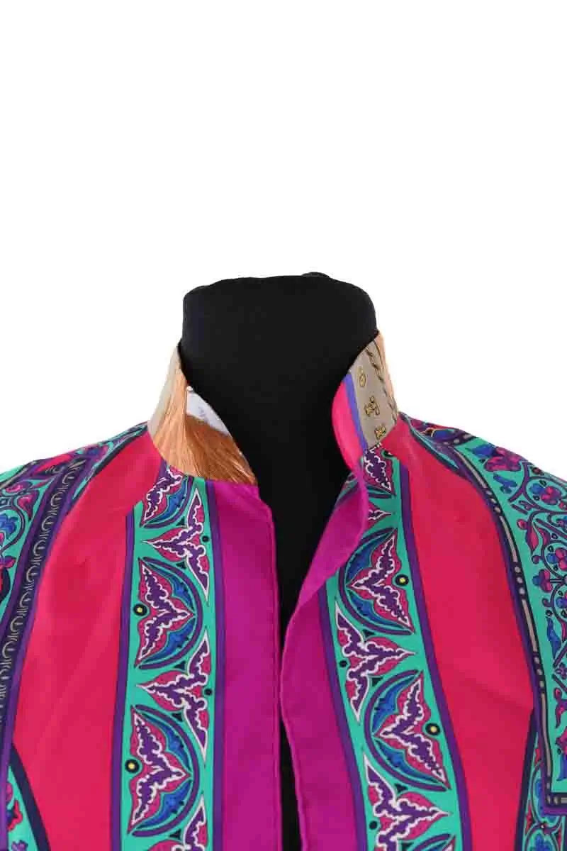 Gilet LILY EVE Multicolore en Soie
