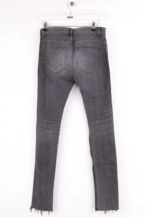 Jean slim Balenciaga Anthracite en Coton