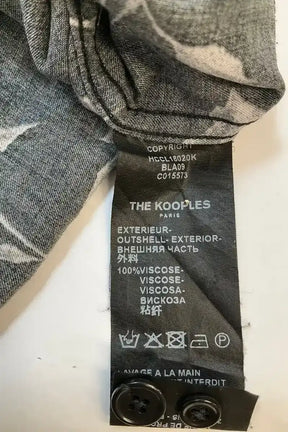 Chemise The Kooples Noir en Viscose