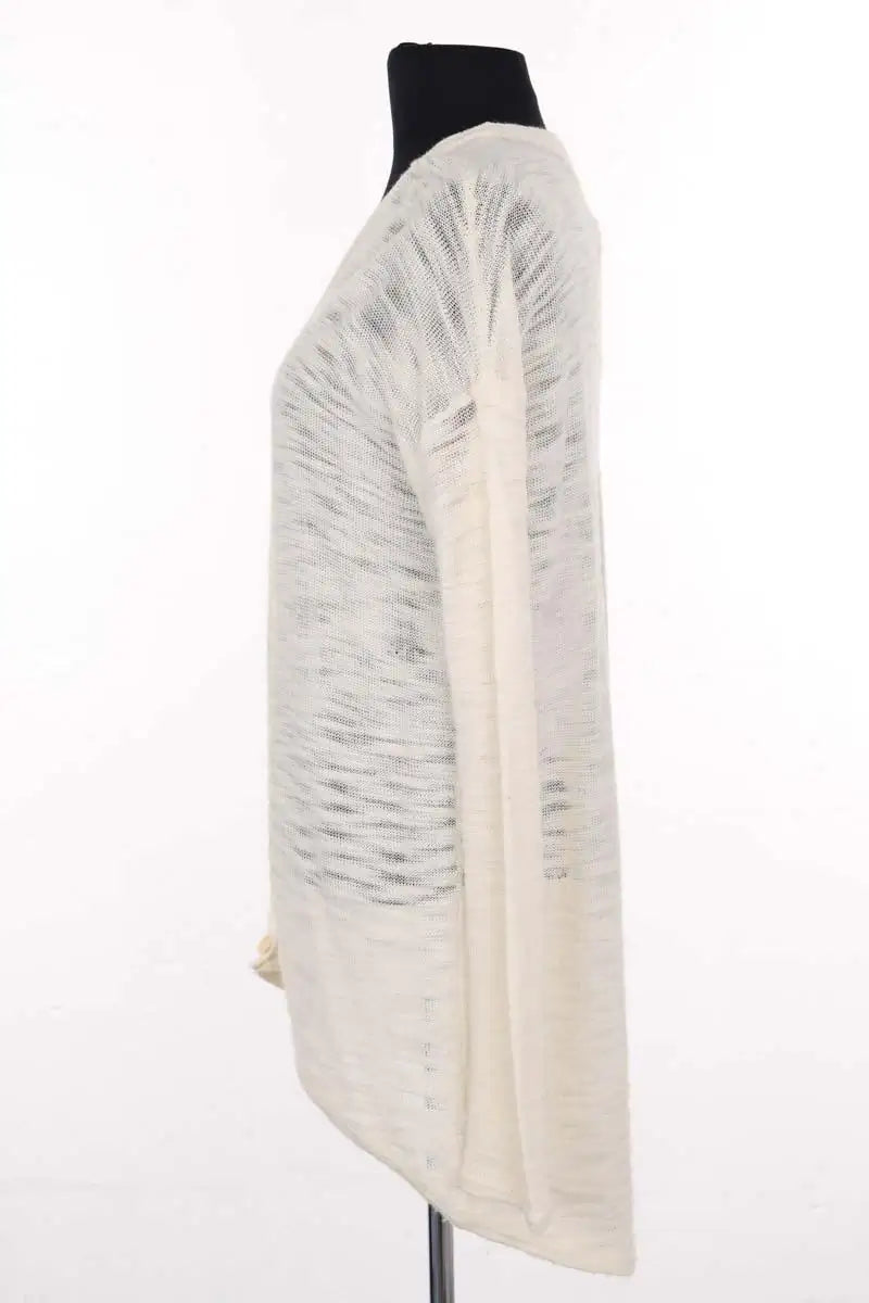 Cardigan Helmut Lang Beige en Synthétique