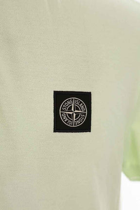 Polo Stone Island  Vert