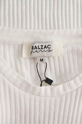Top Balzac  Blanc