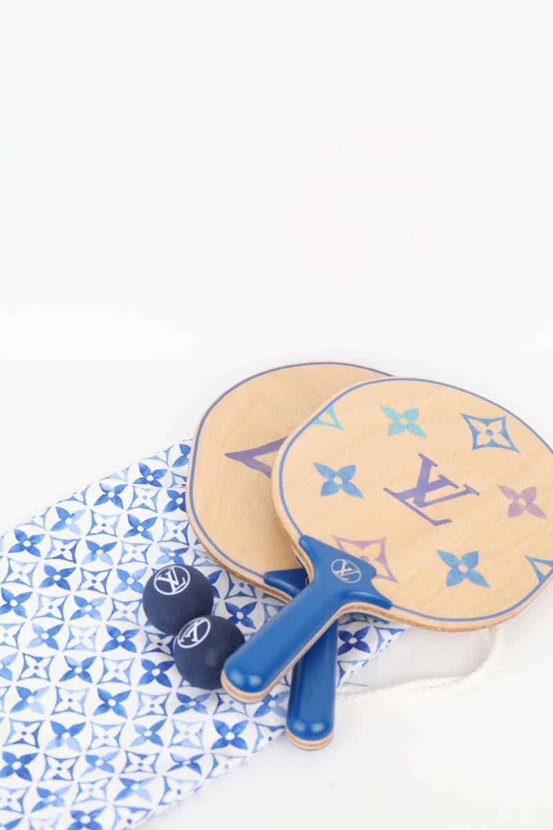 Raquette de plage Louis Vuitton  Bleu