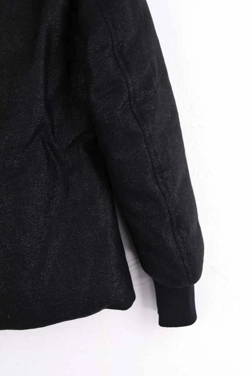Doudoune Moncler Noir en Laine