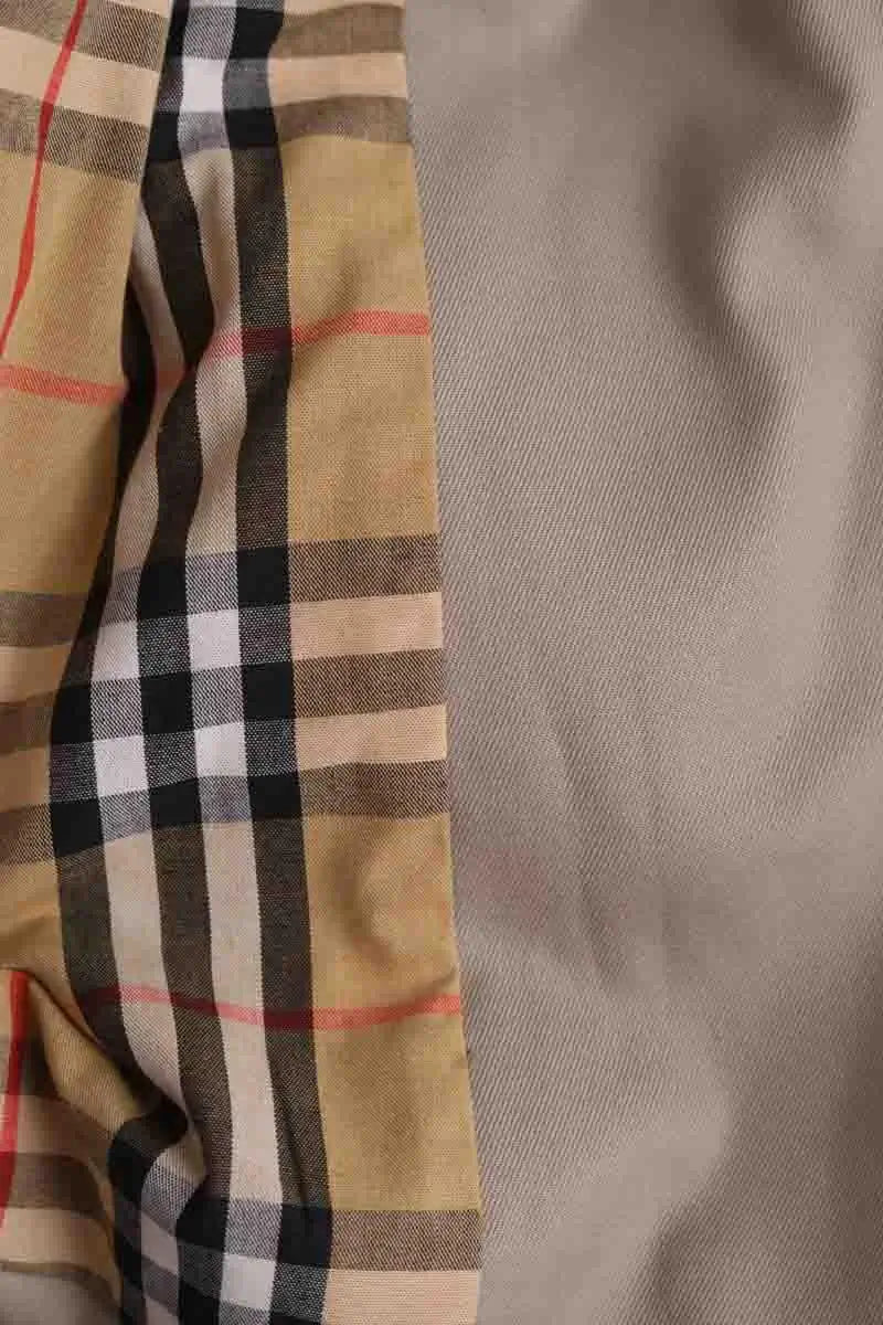 Trench-coat Burberry Beige en Synthétique