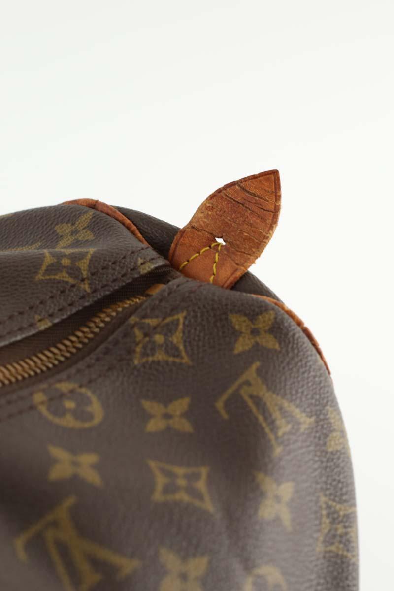 Sac de voyage Louis Vuitton Keepall Marron