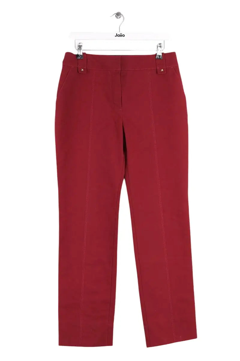 Pantalon Louis Vuitton Bordeaux en Coton, taille L - Seconde Main
