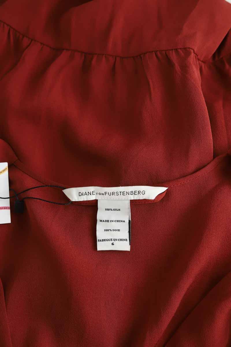 Mi-longueur Diane Von Furstenberg  Rouge