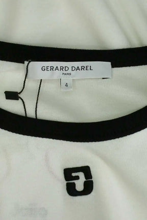 T-shirt Gerard Darel Ecru en Coton