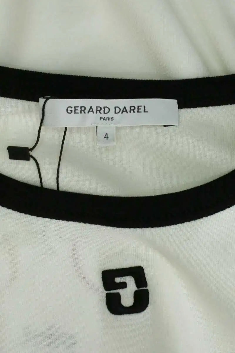 T-shirt Gerard Darel Ecru en Coton