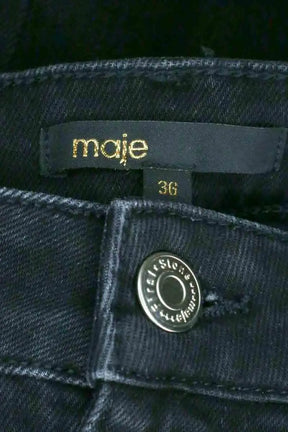 Jupe Maje Noir en Coton