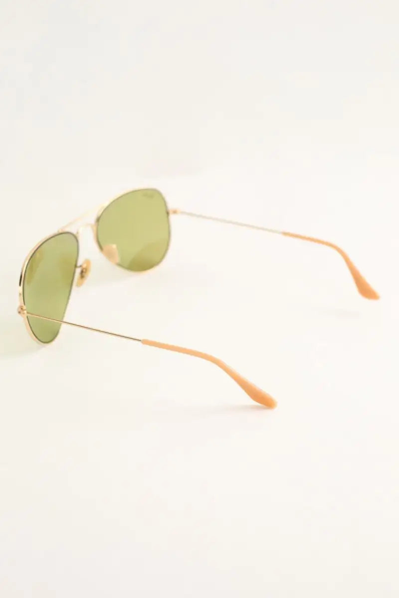 Lunettes d'aviateur Ray-Ban Aviator Doré