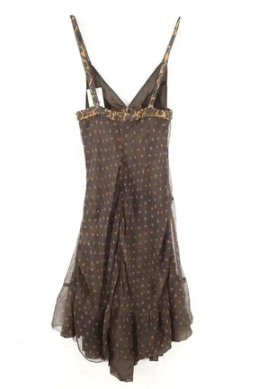 Robe Boss Marron en Lin