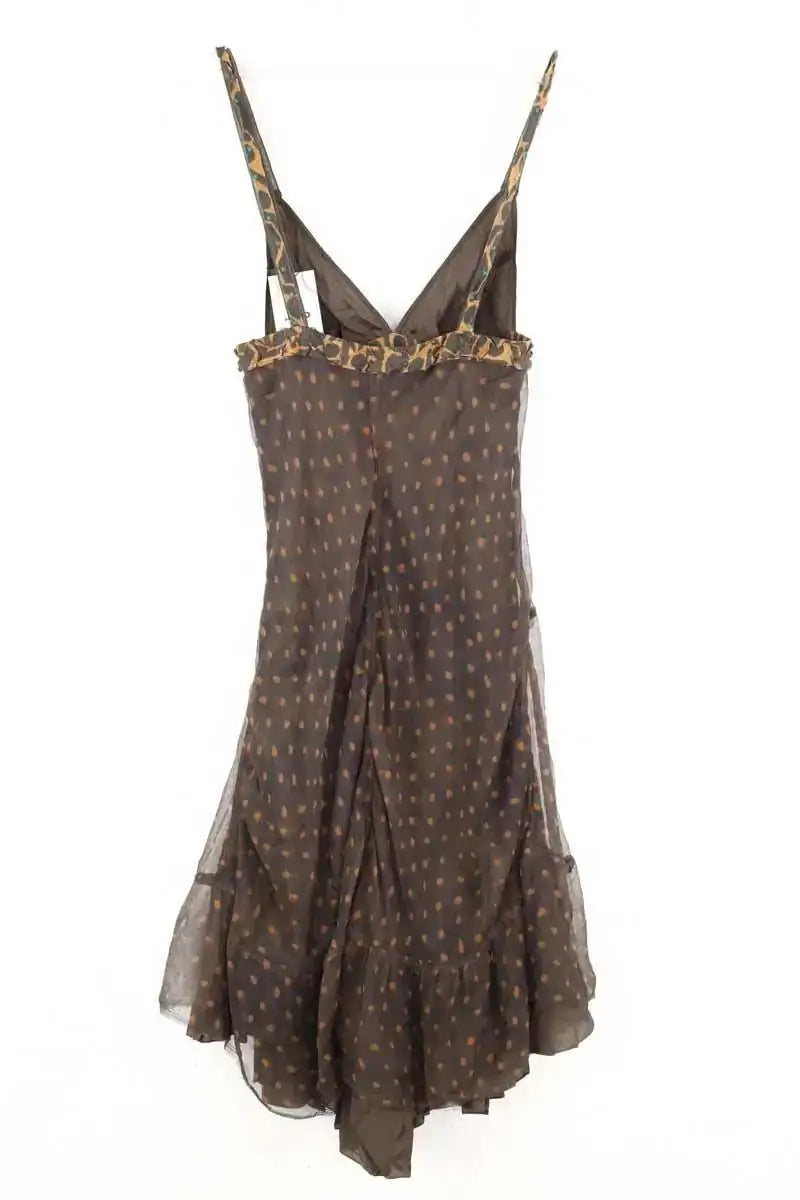 Robe Boss Marron en Lin