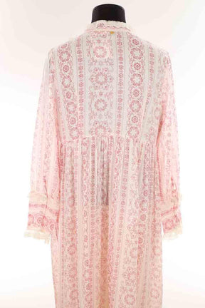 Maxi Antik Batik  Blanc