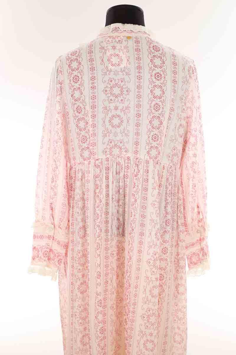 Maxi Antik Batik  Blanc