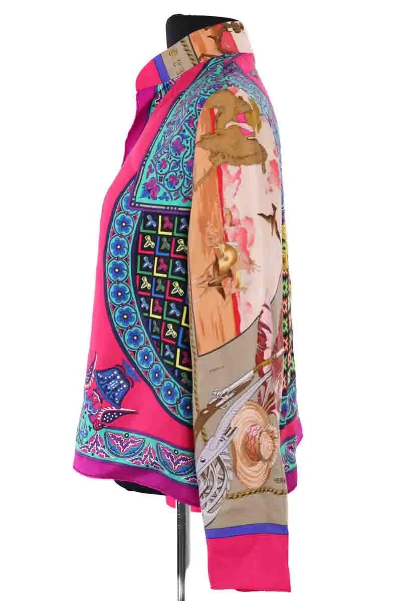 Gilet LILY EVE Multicolore en Soie