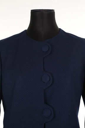 Veste Emmanuelle Khanh  Bleu