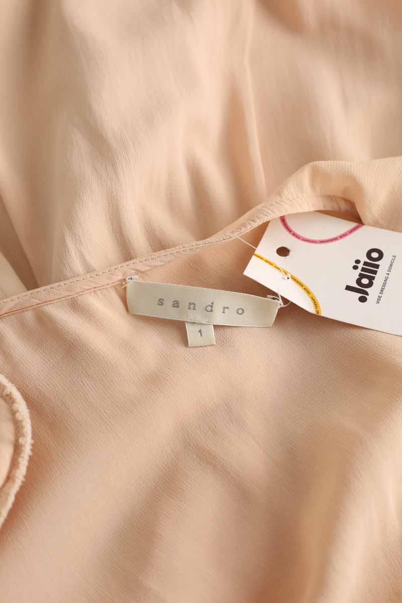 Mi-longueur Sandro  Rose