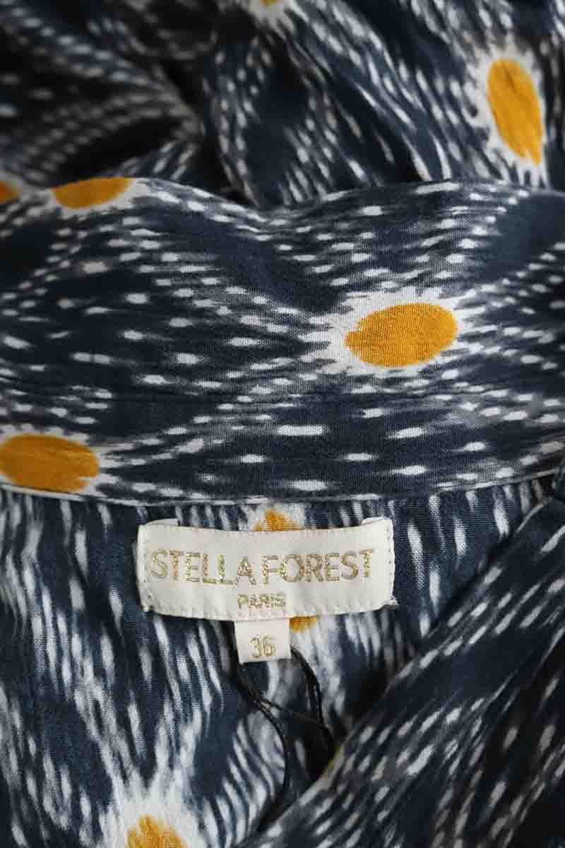 Mi-longueur Stella Forest  Bleu