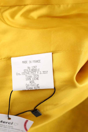 Veste Emmanuelle Khanh  Jaune