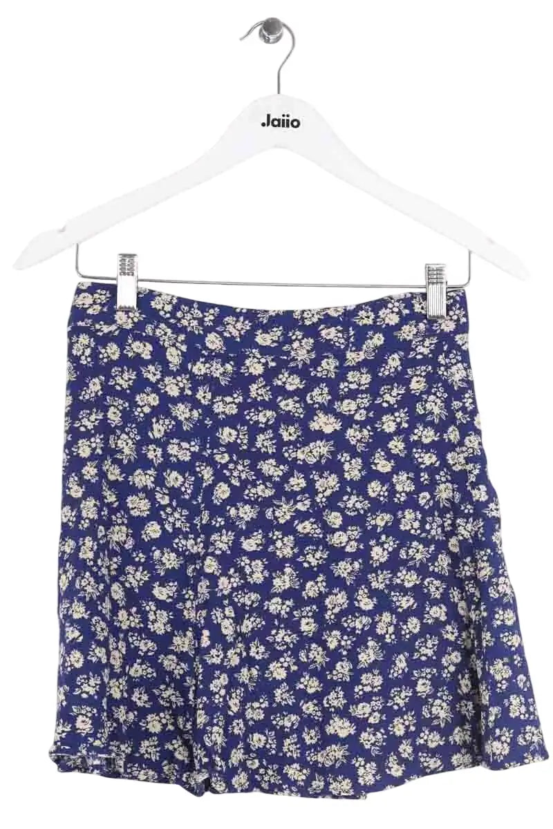 Mini jupe Sézane Bleu en Synthétique, taille XS - Seconde Main