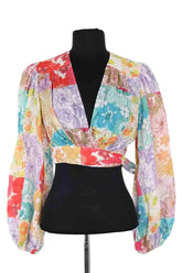 Blouse Zimmermann Multicolore en Lin, taille XS - Seconde Main