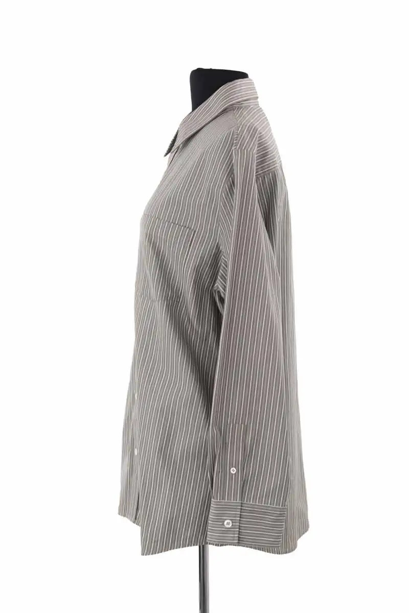 Chemise APC Vert en Coton