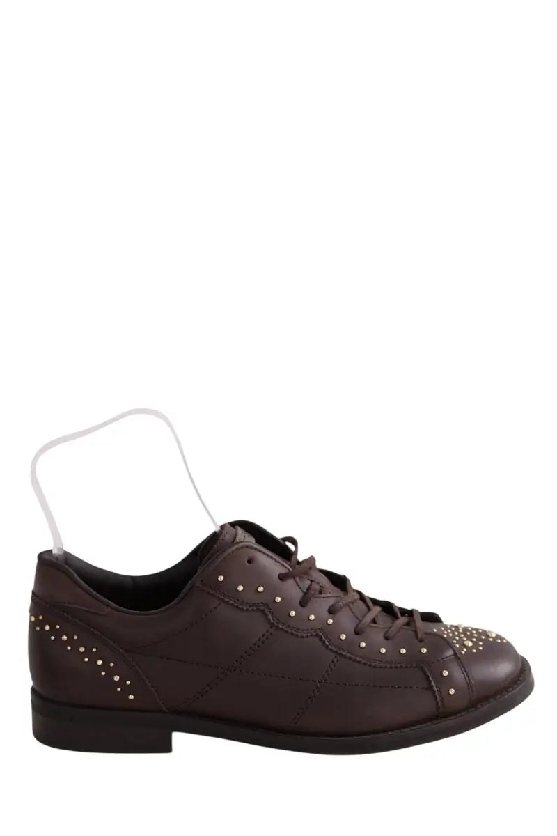 Chaussures à lacets Onitsuka Tiger Marron en Cuir, taille 42 - Seconde Main