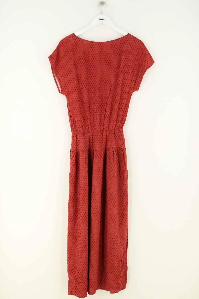Robe Des Petits Hauts Vikina Rouge en Viscose