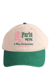 Casquette Wood Wood Beige en Coton, taille S - Seconde Main