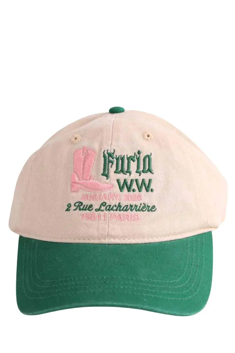 Casquette Wood Wood Beige en Coton, taille S - Seconde Main