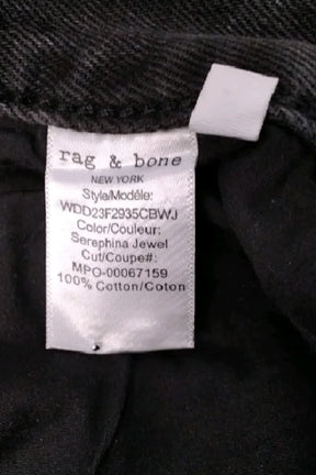 Jean large Bone  Noir