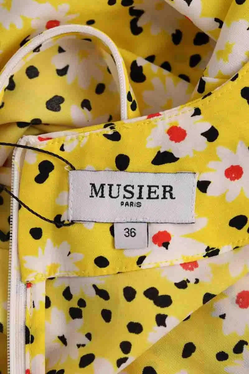 Robe Musier Jaune en Synthétique