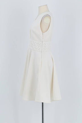 Robe Maje  Blanc