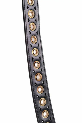 Ceinture en cuir Sandro Noir en Cuir