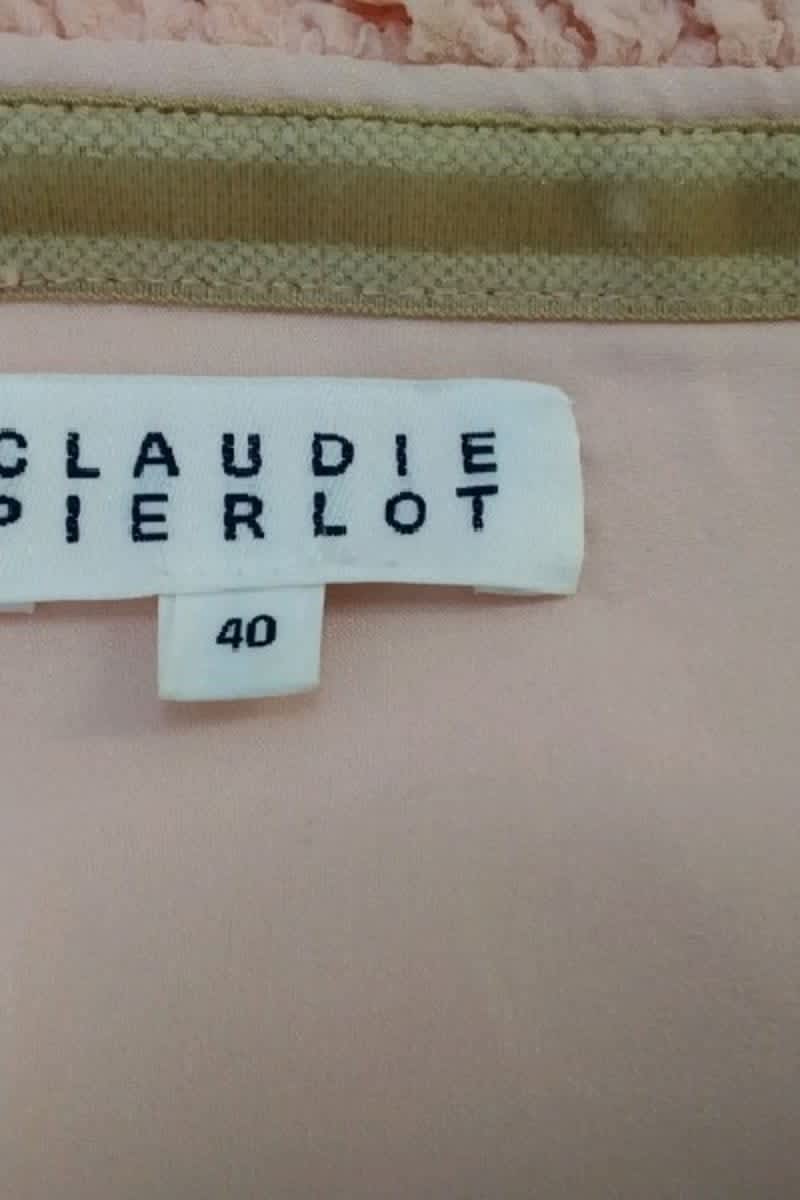 Robe Claudie Pierlot Rose en Polyester