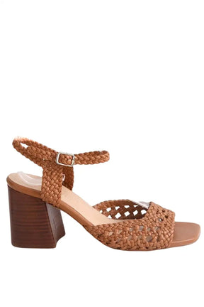 Talons Souliers Martinez Marron en Cuir, taille 38 - Seconde Main