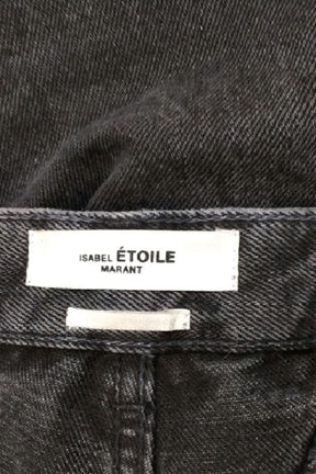Jean droit Isabel Marant  Noir