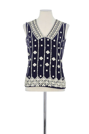 Top sans manche Tory Burch  Marine