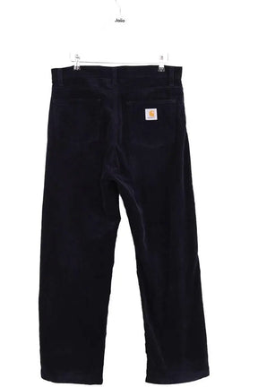 Pantalon droit Carhartt Marine en Coton