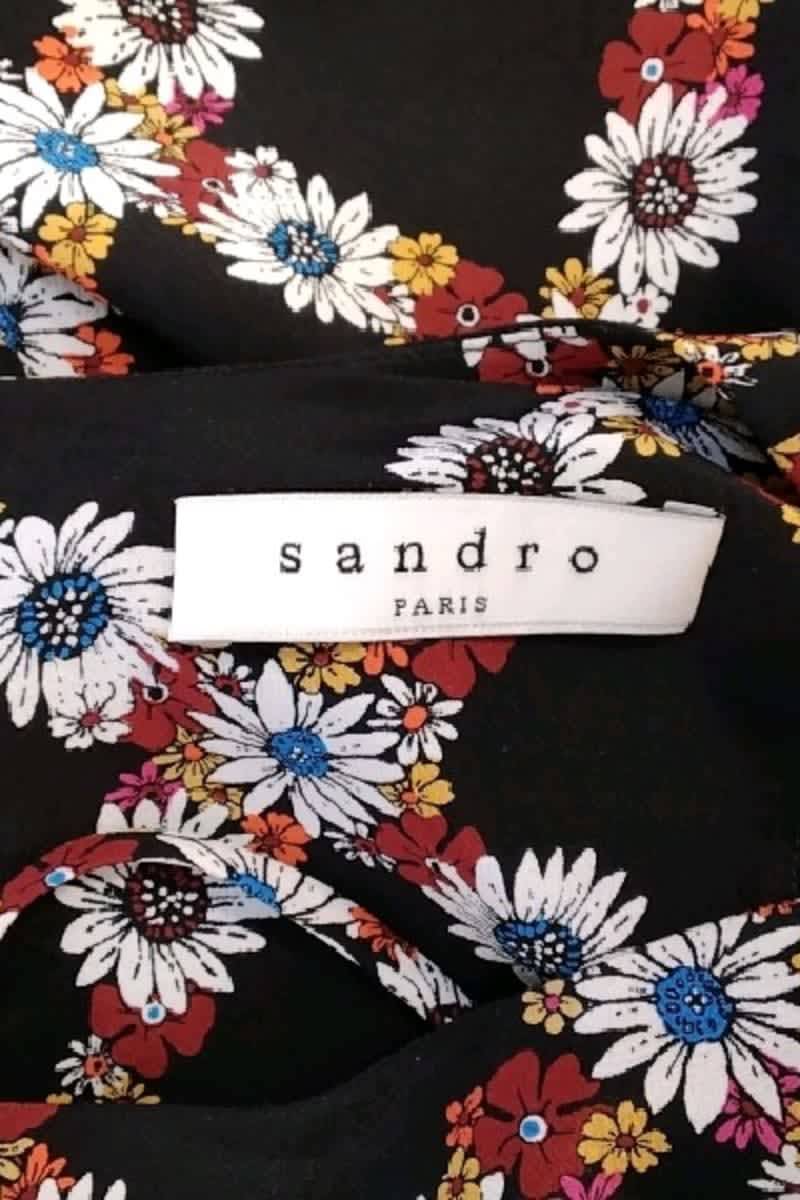 Robe Sandro  Noir