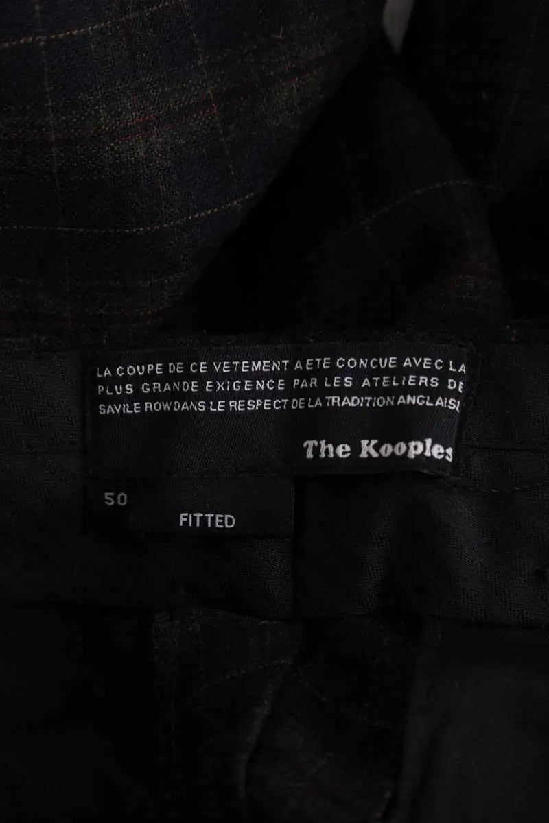 Pantalon de costume The Kooples Noir en Laine
