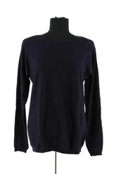 Pull Eric Bompard Marine en Cachemire, taille S - Seconde Main