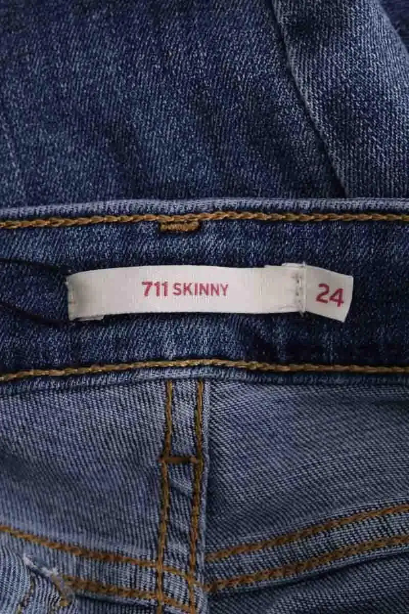 Jean slim Levi's Bleu en Coton