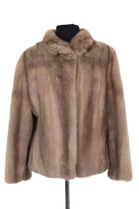 Manteau Other Brand Beige en Fourrure, taille M - Seconde Main
