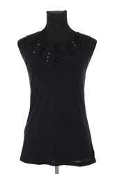 Top sans manche BCBG Max Azria  Noir