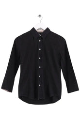 Chemise Burberry Noir en Coton, taille M - Seconde Main